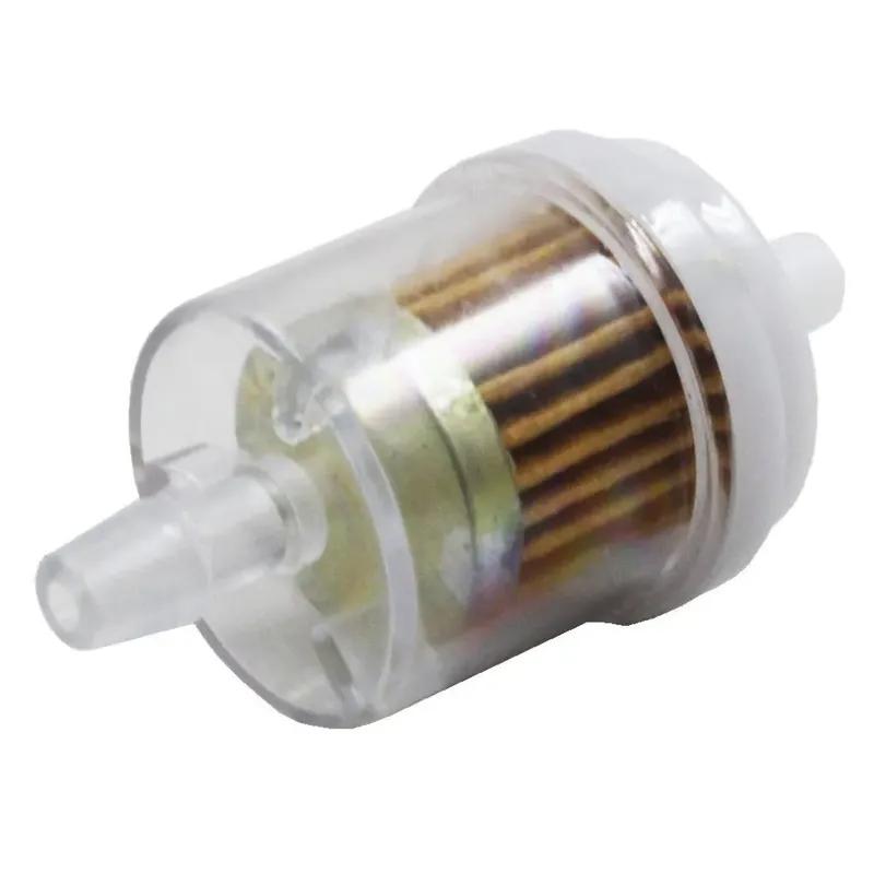 Fuel Filter 40 Mircon 691035 Replaces 493629 for Briggs & Stratton Engines 1/4" Inner Diameter Fuel Line Nipples ATV Motorcycle