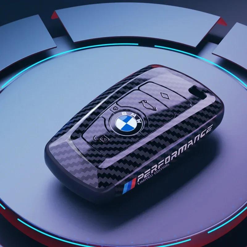 Key Case Cover Fibler Silicone For BMW X1 X3 X4 X5 X6 F15 F16 F48 G30 G38 525 540 740 1 2 5 7 Series 218i Case