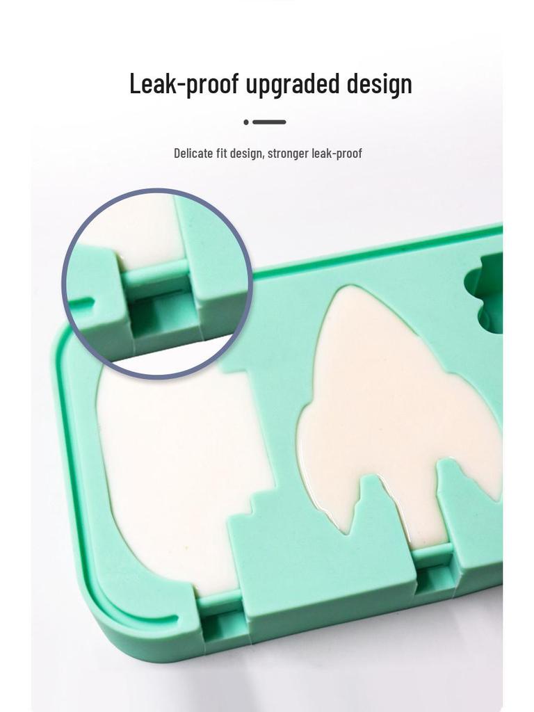 Silicone Cartoon Popsicle & Ice Cream Molds Set