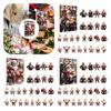 Unique Muscular Santa Claus Acrylic Christmas Ornament Mini Blind Box Set Ideal For Festive Decor