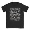 Interstellar Classic Movie T Shirts Unisex Cotton Vintage TShirts Round Neck  Tee Shirt Short Sleeve Clothing Plus Size