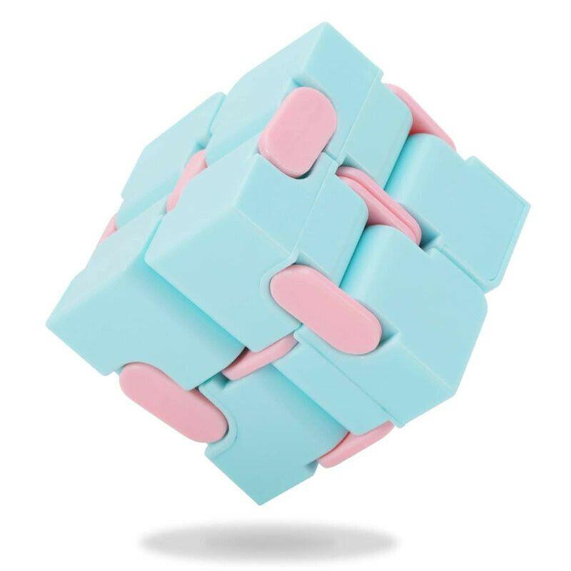 Colorful Fidget Toys Set Featuring Infinity Cube And Simple Dimple Stress Relief Tools