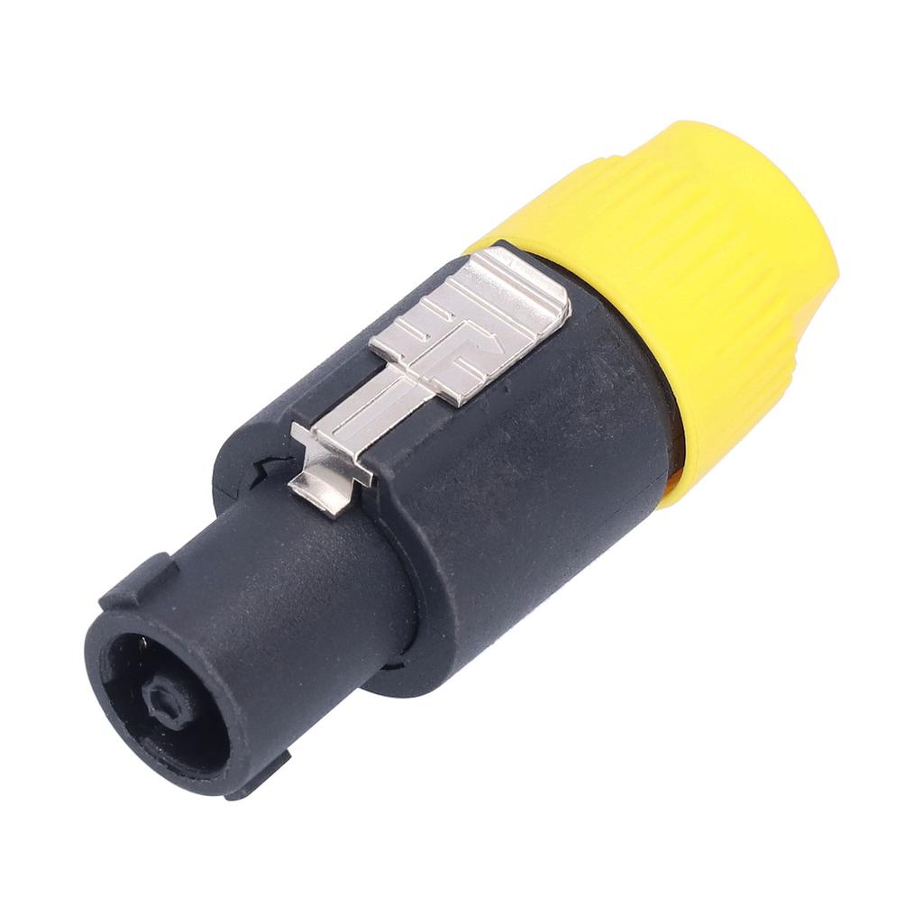 4Pcs 4 Pole Speaker Plug Twist Lock Audio Power Amplifier Cable Connector CNL4FC