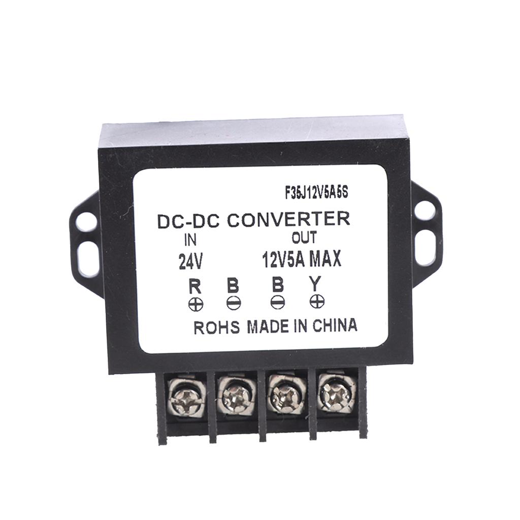 Waterproof Voltage Step Down Module DC24V To 12V 3A/5A Power Supply Adapter for 12V LED Lights and Fan Toy Routers