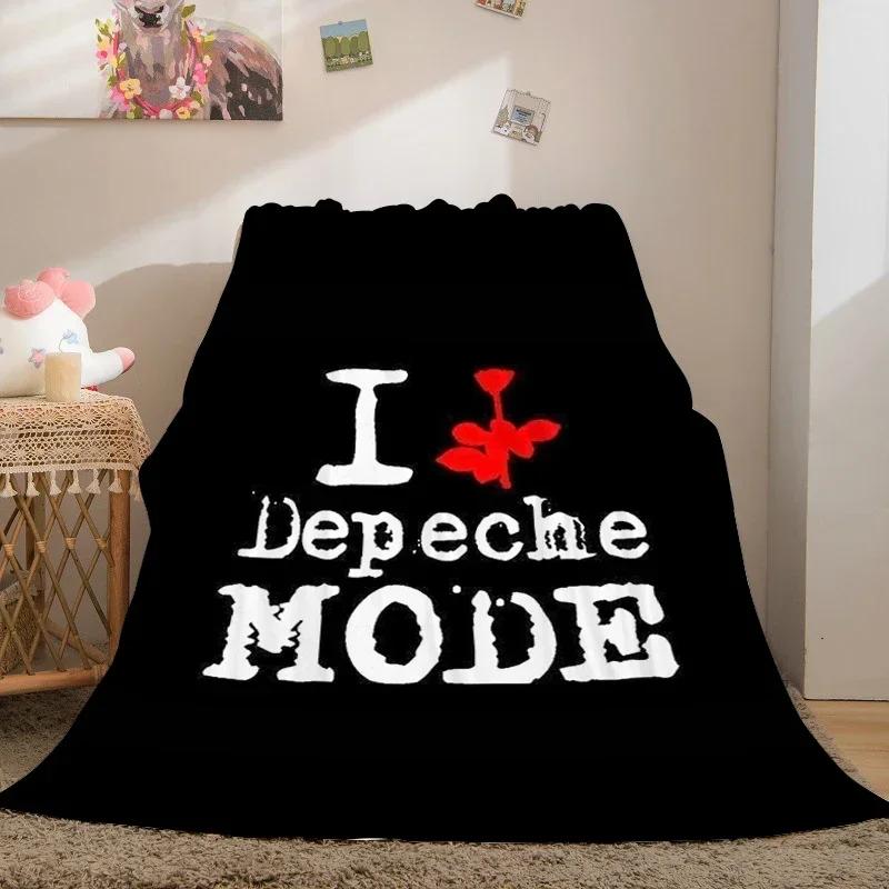 Coperte per divano per l'inverno A-Depeche A-Mode Personalizzate King Size Calde per Ginocchia Letto Pile Campeggio Morbide Soffici Coperte Microfibra Biancheria da letto
