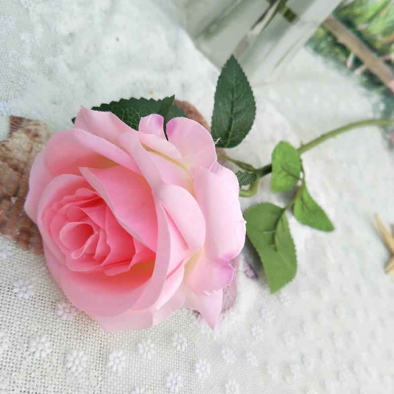 Realistic Roses Faux For Wedding Bouquets Home Styling Photography Accessories