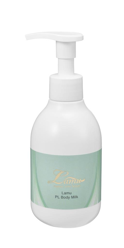 Ramu PL Body Milk 180mL Moisturizing Placenta Unscented Uncolored Fresh Dry Skin Sensitive Skin Non-sticky