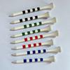 20Pcs 70/83mm Golf Ball Holder with Stripe Golf Practice Tees Golf Tee Set  Golf Accessories