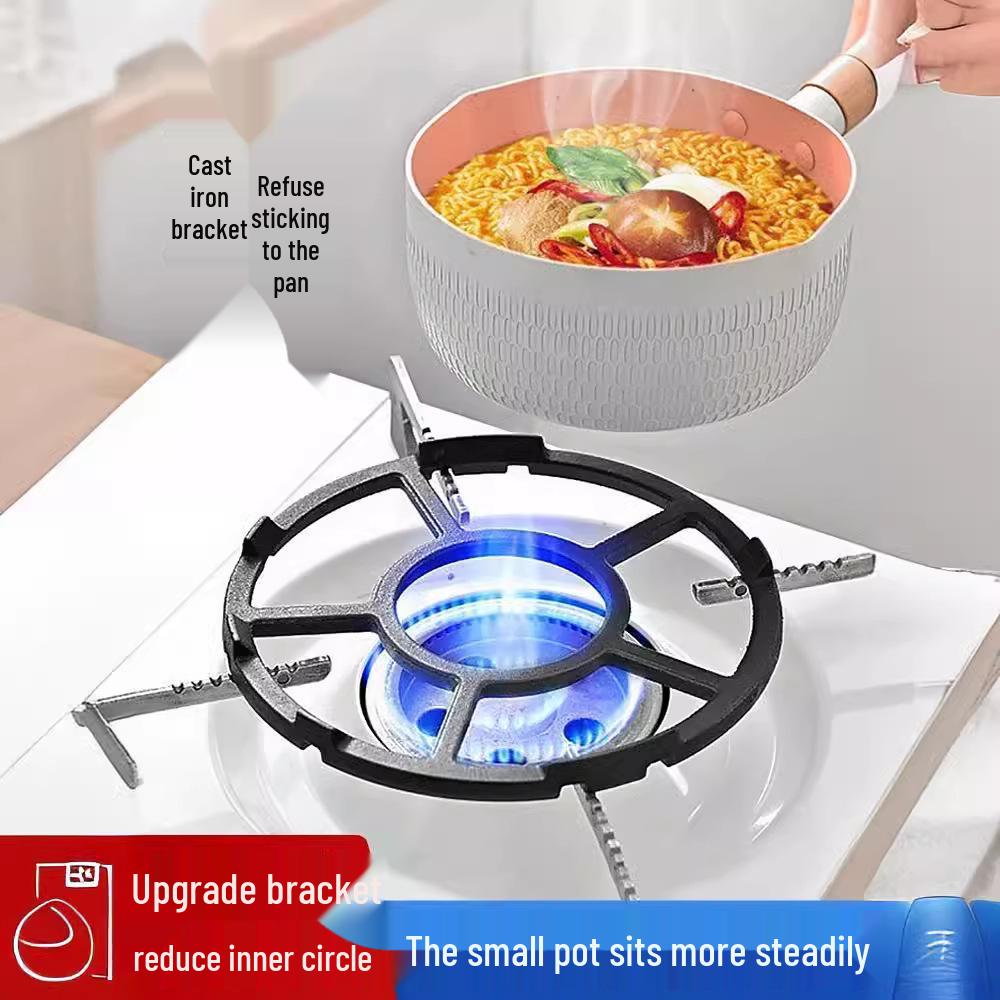 Universal Non-slip Cast Iron Gas Stove Rack for Small Pots and Milk Pots
