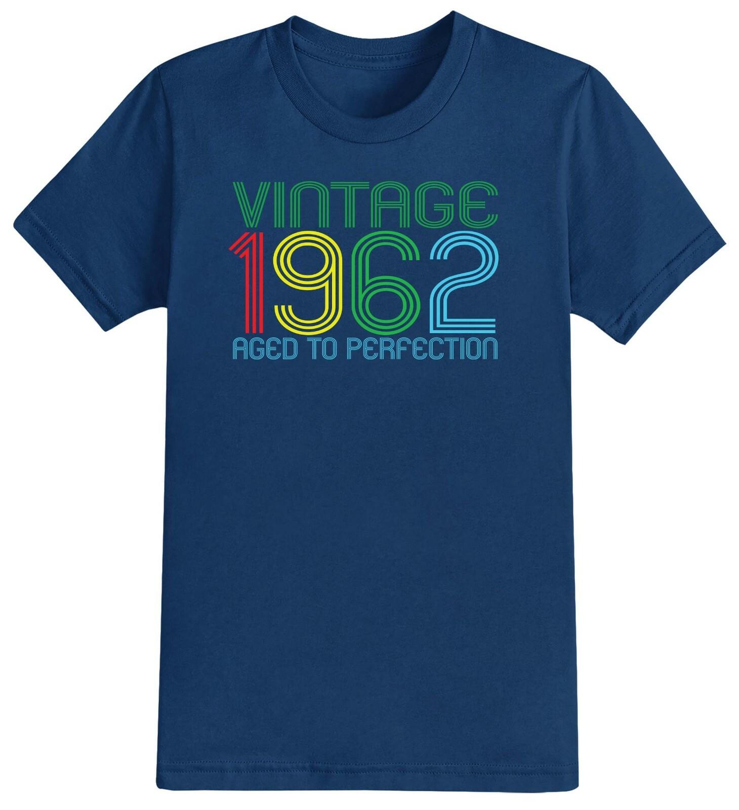 Mens 60th Birthday T-Shirt Mens Womens Tees Top Vintage Perfection 1963 2023 Men s 60 Years Gift Idea XL