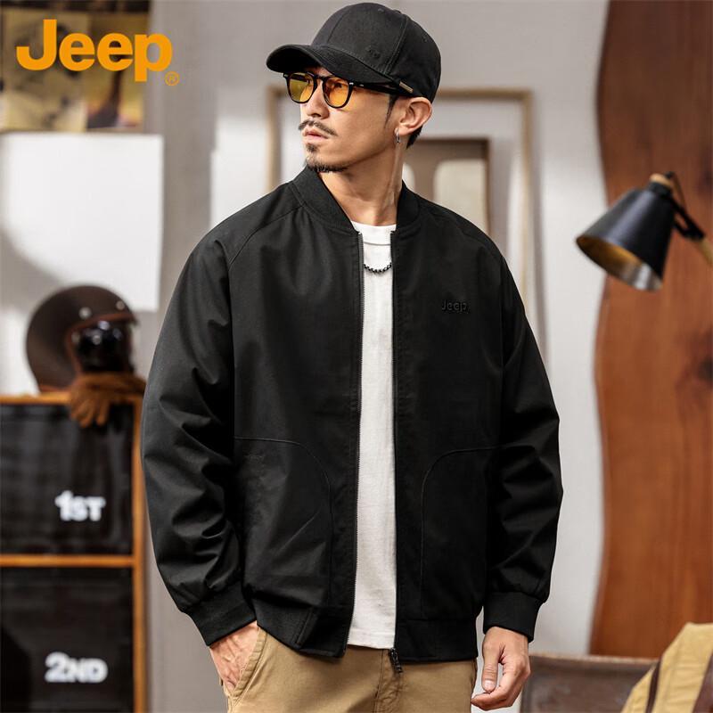 Jeep Men's Casual Baseball Jacket