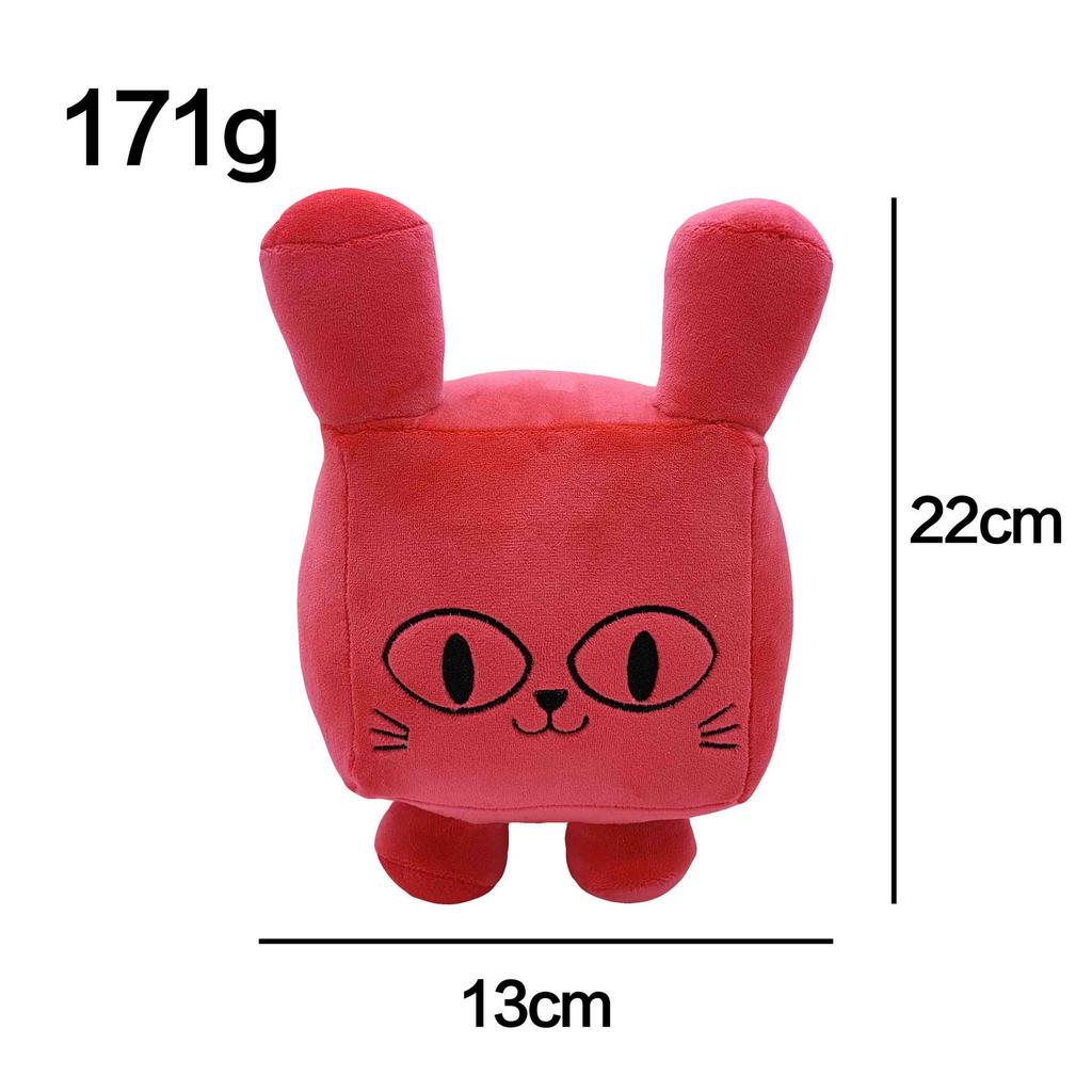 Balloon Red Titanic Cat Plush Toy Pet Simulator X Big Games Soft Doll Kid Gift