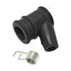 2pcs/lot Spark plug ignition cap + ignition spring For chainsaw Petrol Spare Replacement Tool Rubber Cap Garden Tool Parts