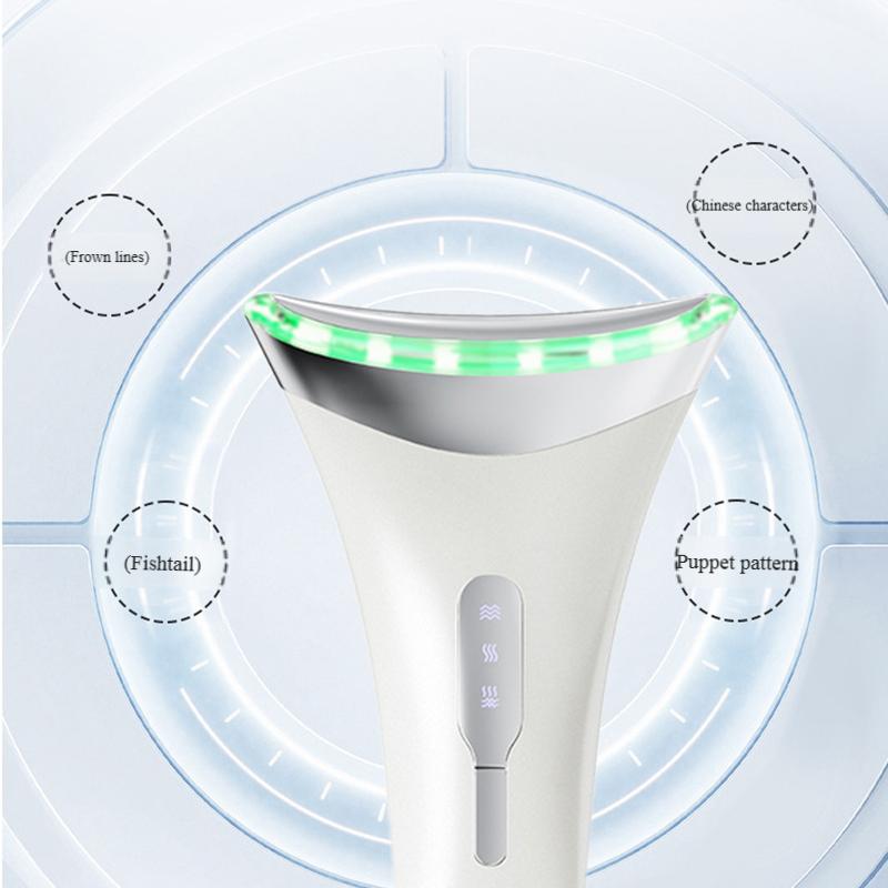 EMS Microcurrent Facial Roller, Electric Vibration Lifting Device for Neck Line & Anti-Wrinkle, Home Use Anti-Aging Tool