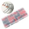 160pcs Insulated Rubber End Caps Set Versatile Electrical Insulation Sleeve Set 9 Size for Wire Pipe & Cable Protections