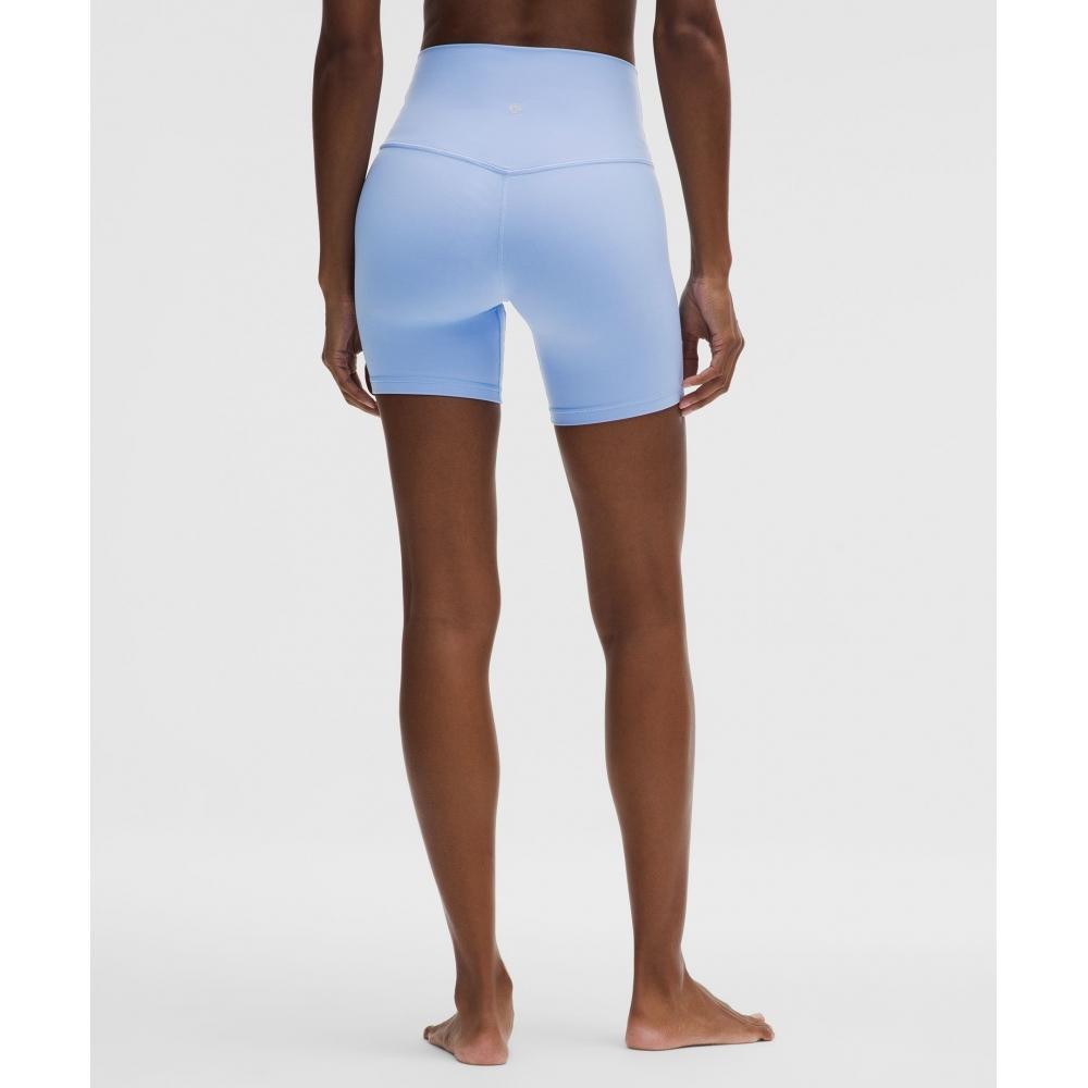 Lululemon Align  High Rise Short 6  Sinatra Blue