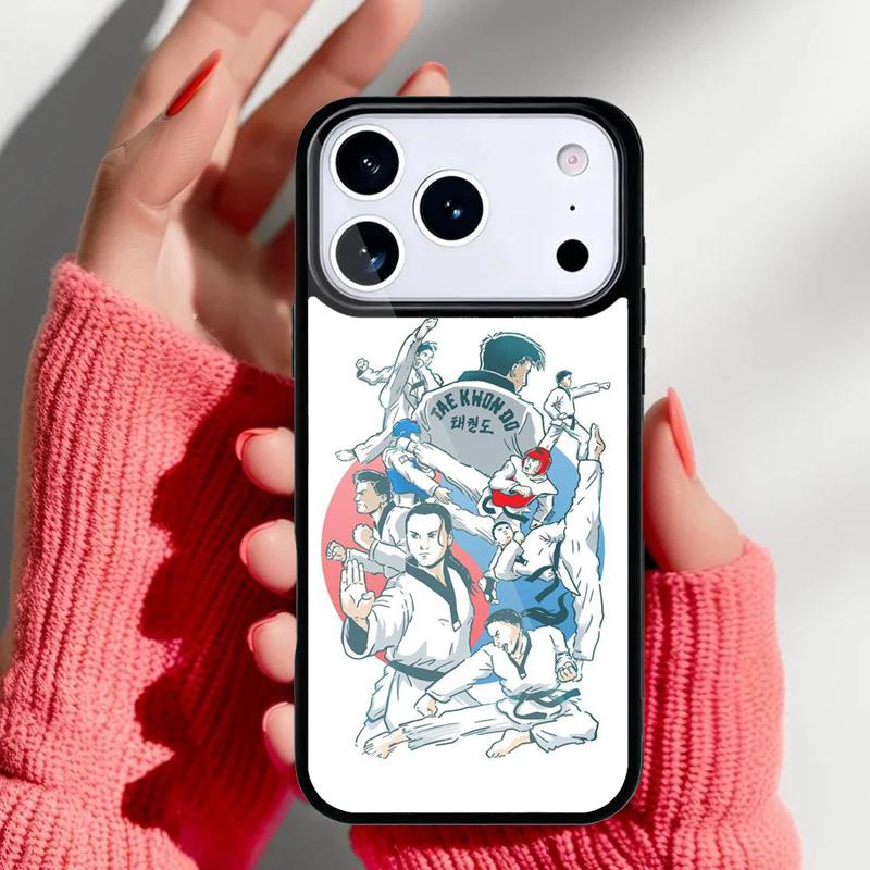 Japan Martial Aikido Phone Case for iPhone 17 16 15 14 13 Pro Max Back Cover for 12 11 Pro Coque