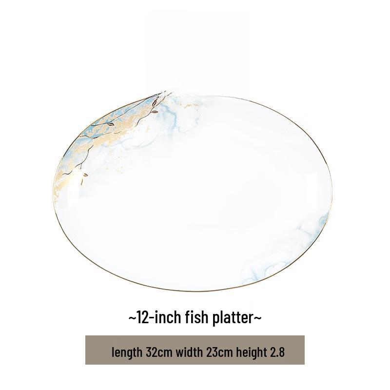 Shuogang Tiangong Glazed Ceramic Dinnerware
