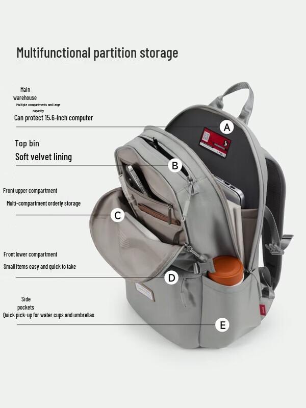 OIWAS Duncheng Series 15.6-inch Laptop Backpack