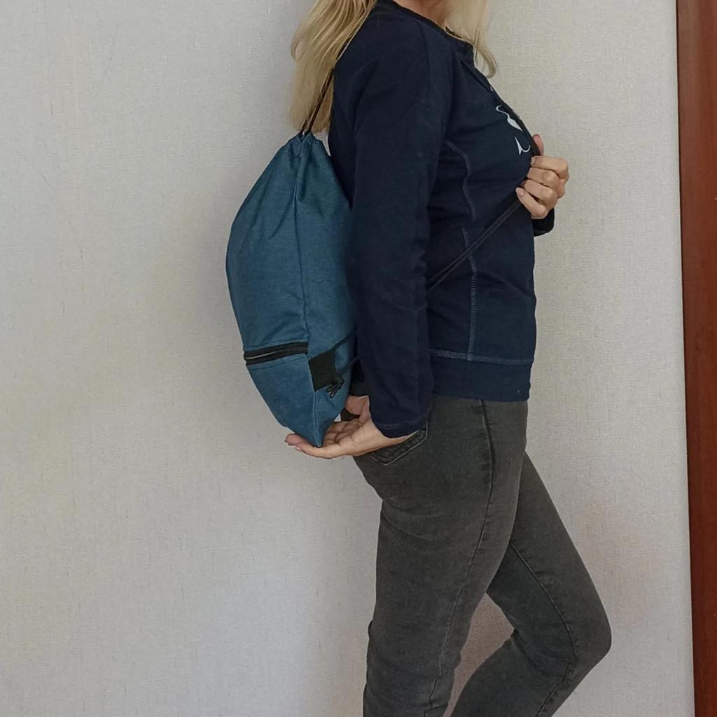 Compact & Stylish: The Foldable Drawstring Backpack for Every Occasion