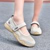 Women's Sandals Large Size Mother Breathable Flat-heeled Casual Shoes Summer Loafers
