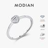 Heart Shape Cut Moissanite Solitaire Wedding Ring For Women 925 Sterling Silver D Color Wedding Band Fine Jewelry