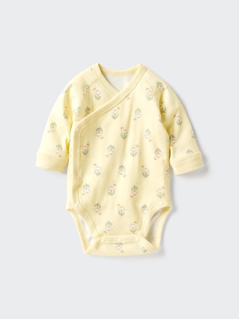 Uniqlo Bn Bodysuit  Long Sleeve Print  60cm