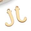 Stainless Steel Alphabet Pendant Jewelry Accessories for DIY Necklaces, Bracelets & Earrings