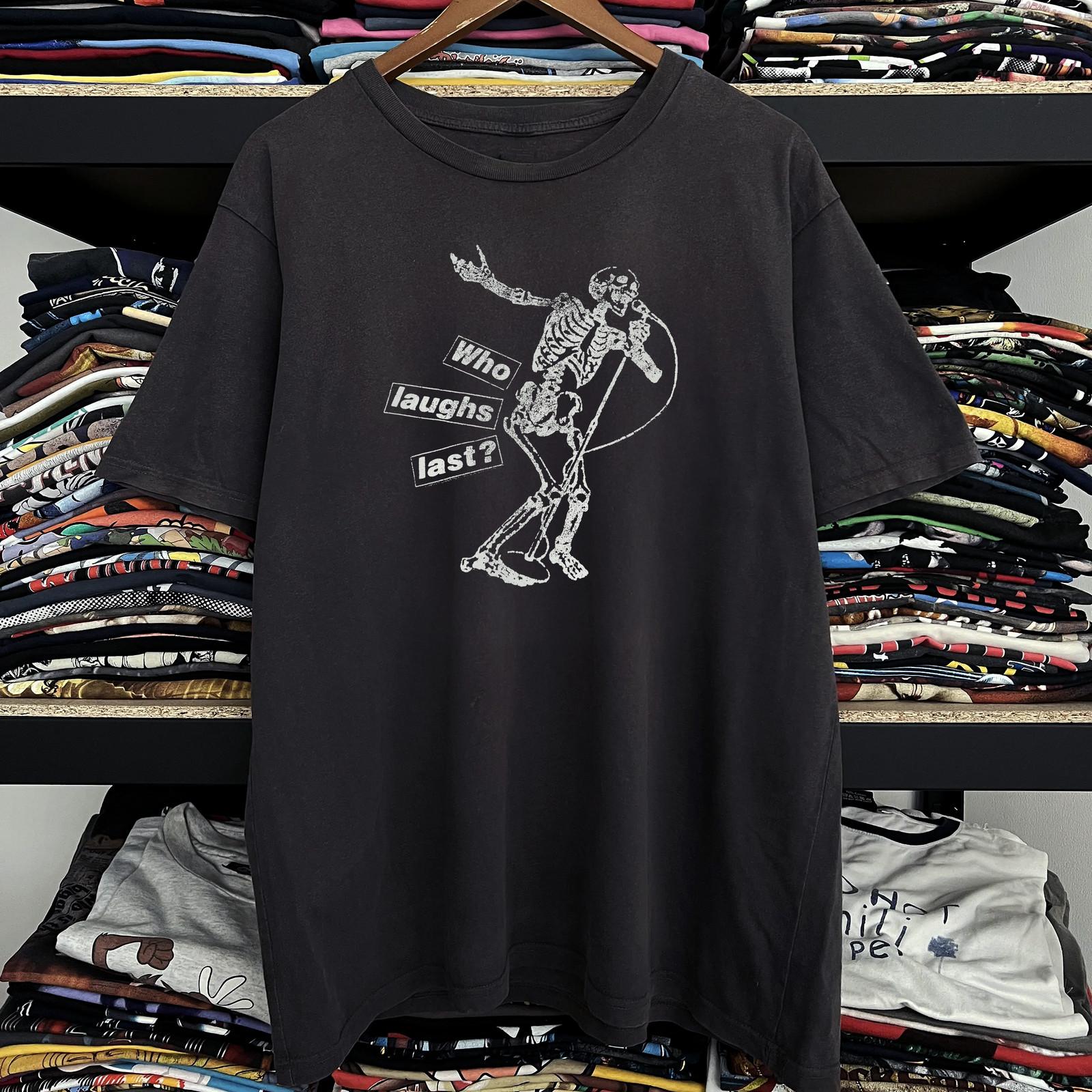 1997 Rage Against The Machine Who Laughs Rare T-Shirt Black M XL
