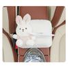 Cute Creative Lamb Wool Car Backseat Tissue Box Holder Multi Functional Car Interior Decoration