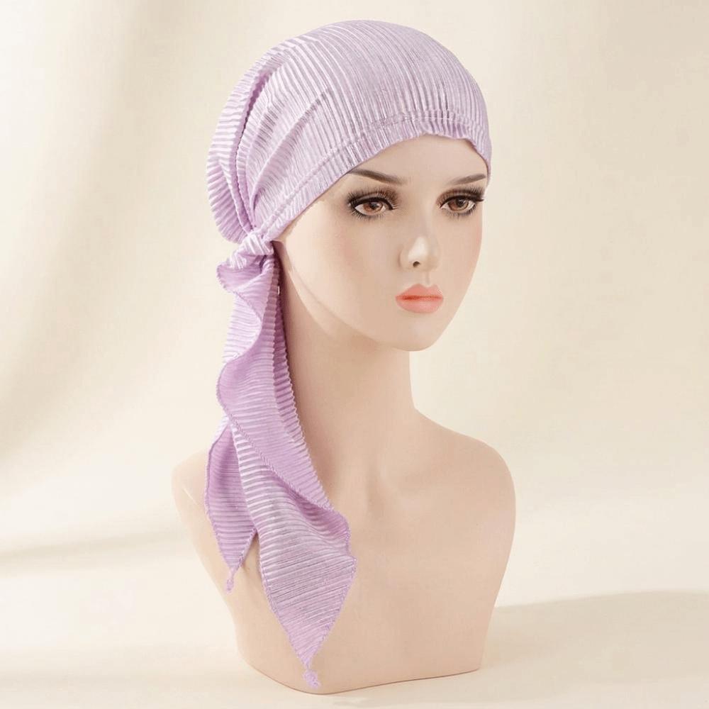 Soft Muslim Headscarf Hat Elastic Cotton Lady's Muslim Hijab Fashion Turbantes Caps Muslim Hijabi