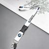 Performance Logo Lanyard Nylon Printing Emblem Key Strap Holder&Staff ID Cards For BMW M Performance E90 E60 E46 Accessories