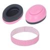 Baby Ear Muff Elastic Hearing Protection Noise Blocking Infant Earmuff for Sleep Travel Pink