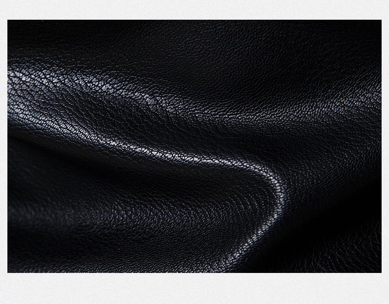 2025 Plush Men's PU Leather Jacket - Thickened, Versatile Lapel Coat for Autumn/Winter