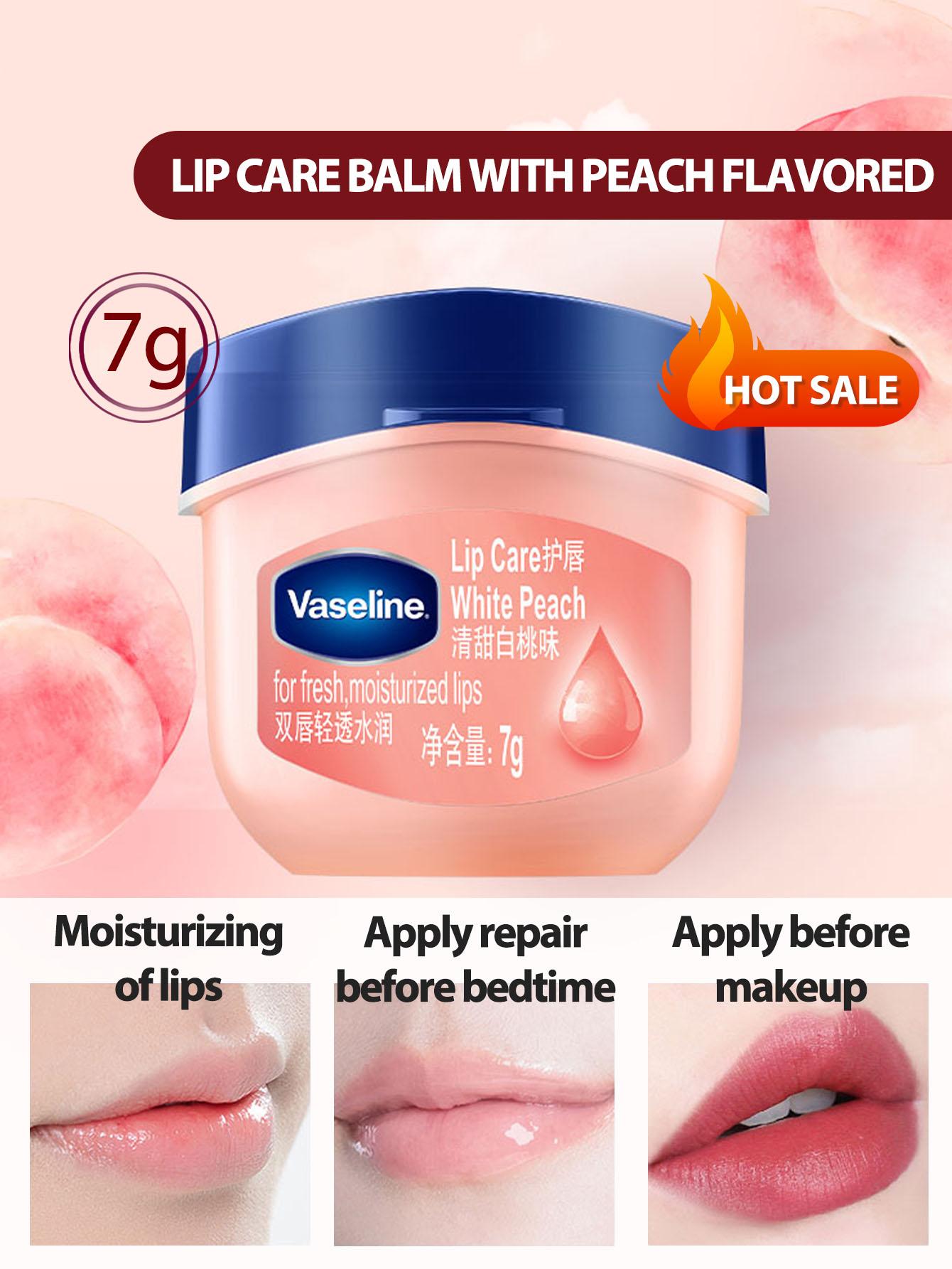 

Бальзам для губ Vaseline 7г зі смаком білого персика