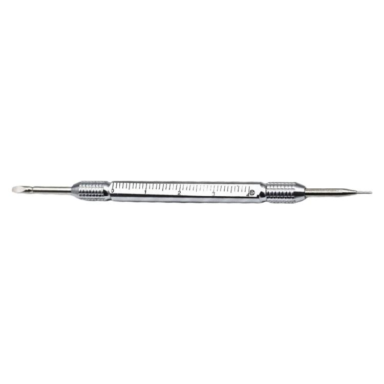 

Multi Functional Scale Tool Using Double Heads for Quick Band Removal in Watch Repair Portable Efficient User Friendly серебряный