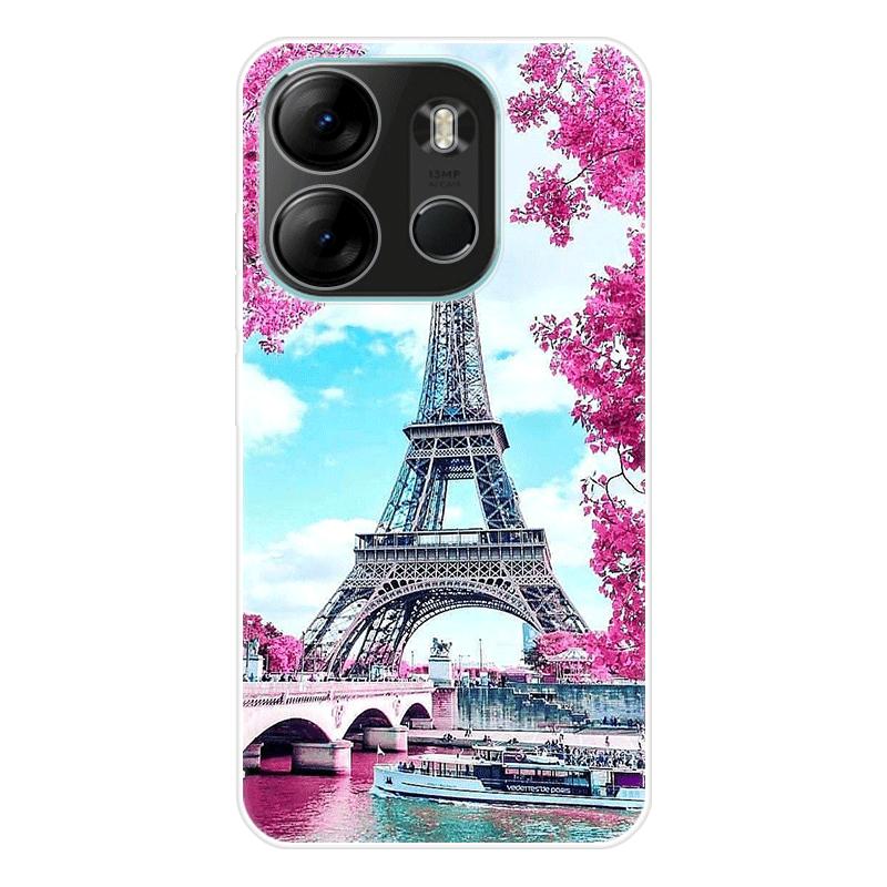 

Для Tecno Pop 7 Pop7 Чехол Мягкая силиконовая задняя крышка Чехол для телефона с рисунком из мультфильма Креатив For Tecno Pop 7