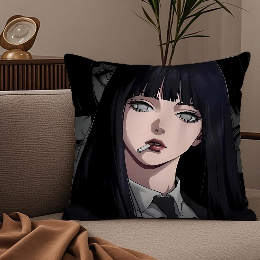 Coole HHyuga HHinata Kissenhülle Seidig elegant Komfort Schlafsofa Versteckter Reißverschluss