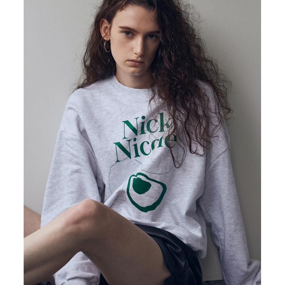 

NICKNICOLE СВИТШОТ NICOLE FLOWERMELANGE