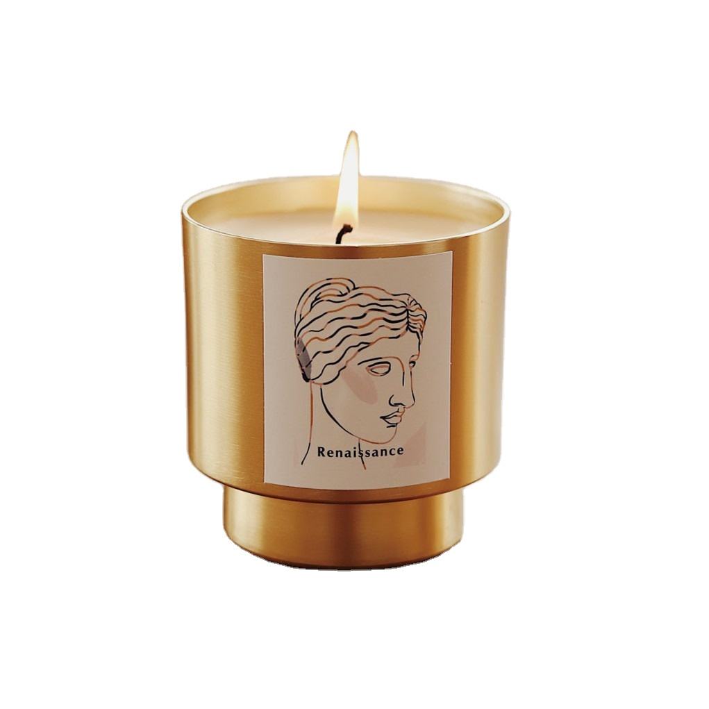 Hot Selling Wedding Gift Good Quality Gold Tin Candles Scented Candles Jar 12*11*13CM золотой