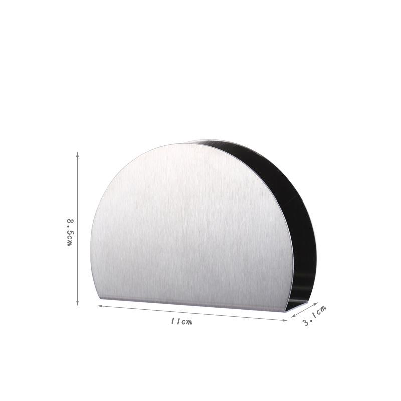 Nordic Golden Triangle Stainless Steel Paper Towel Cafe Tissue Holder Hotel Napkin Holder Square Towel Holder Home Decoration