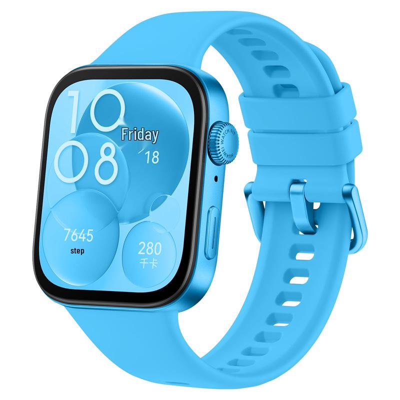 Kompatibel mit der Huawei Fit4 Uhr, mikrotexturiertes Silikonarmband, gleicher Stil wie das originale HUAWEI FIT3 Armband.