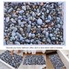 3D Cobblestone Wall Sticker Anti skid Floor Stickers for Bathroom Corridor Decor