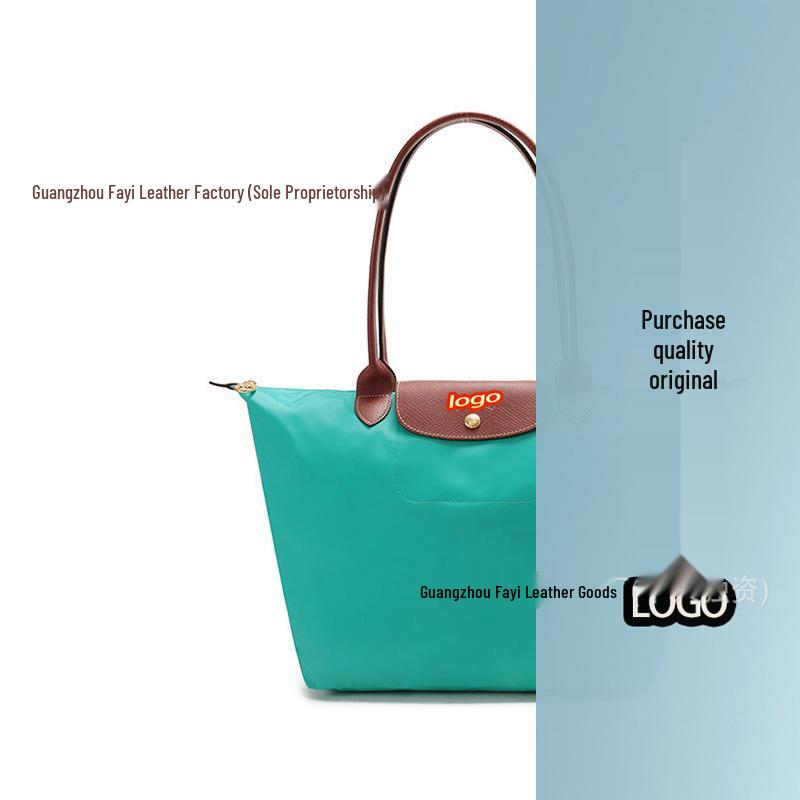 Bolso Tote Bordado de Dragón Francés del 70 Aniversario – Bolso de Mano para Mujer de Gran Capacidad