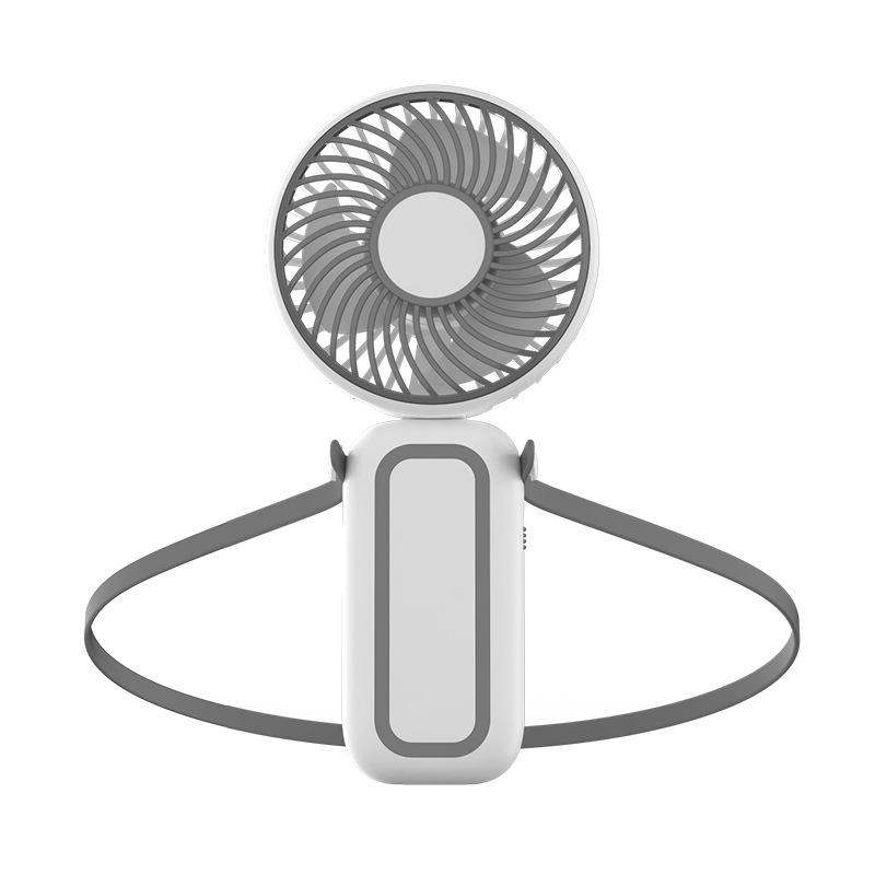 Neck-mounted Small Fan, Portable Hanging Strap for Small Fan, Portable USB-charged Fan, Handheld Fan
