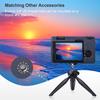 VOVMOEYA Camera Case for Sony and Includes 1 Silicone 2 Glass Screen and a Hot Shoe Includes a ZVE10 II Body Case and Silicone Cover for Sony Textured
