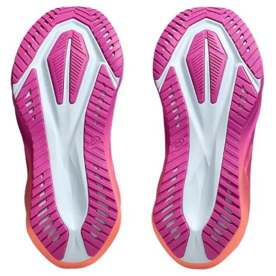 Asics Novablast 5 Comfortable Fit Shock Absorbing Breathable Lightweight Responsive Running Shoes Women Sneaker Light-Blue 1012B989-400