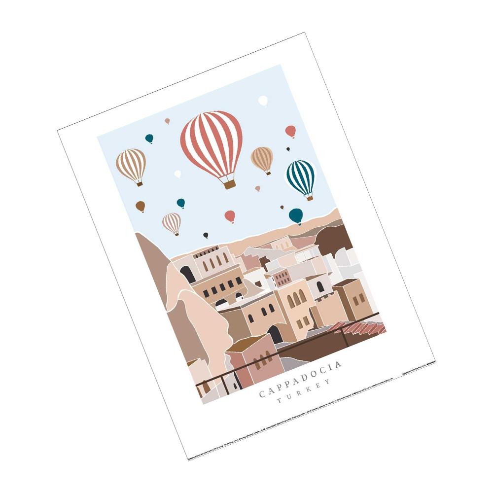 Tall Boy Prints Cappadocia Print