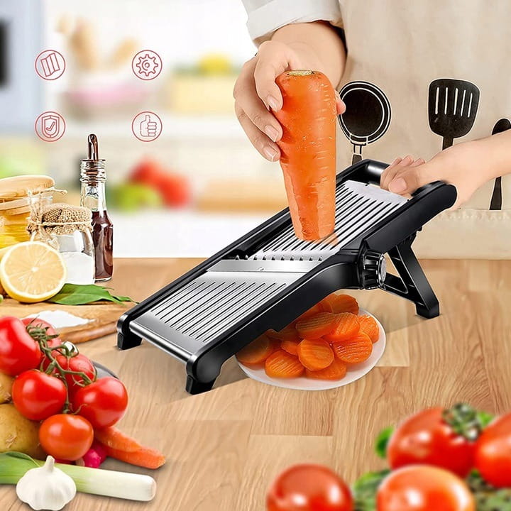 Szatkownica krajalnica do warzyw typu mandolina BRUNBESTE BB-3750