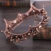 New Vintage Baroque Headbands Crystal Tiaras Crowns Bride Noiva Headpieces Bridal Wedding Party Hair Jewelry For Women